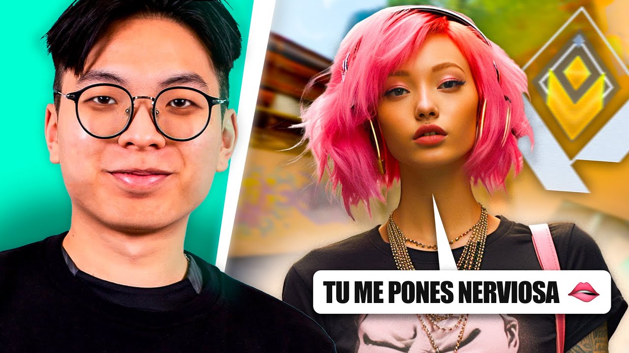 ESTA CHICA SE PONE NERVIOSA AL JUGAR CONMIGO *SAQUÉ MI PRIME* | ViiZzzm Valorant