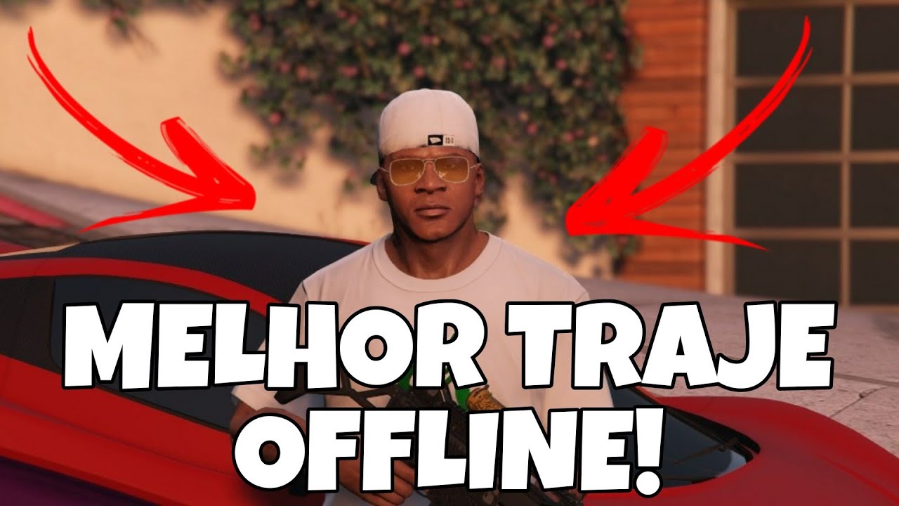 MELHOR TRAJE PARA USAR NO GTA OFFLINE!!!