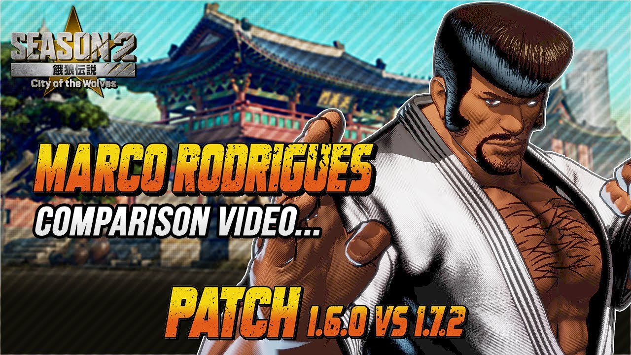 Fatal Fury: CotW Season 2 Patch | Marco Rodrigues Comparison – Before vs After