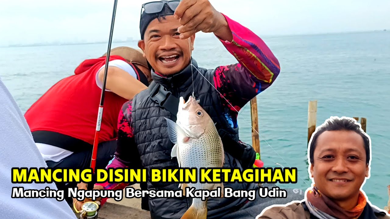 Kotrekan Berlimpah Babonnya juga ada, Mancing Ngapung bersama Kapal Bang Udin Dam Ijo Muara Baru