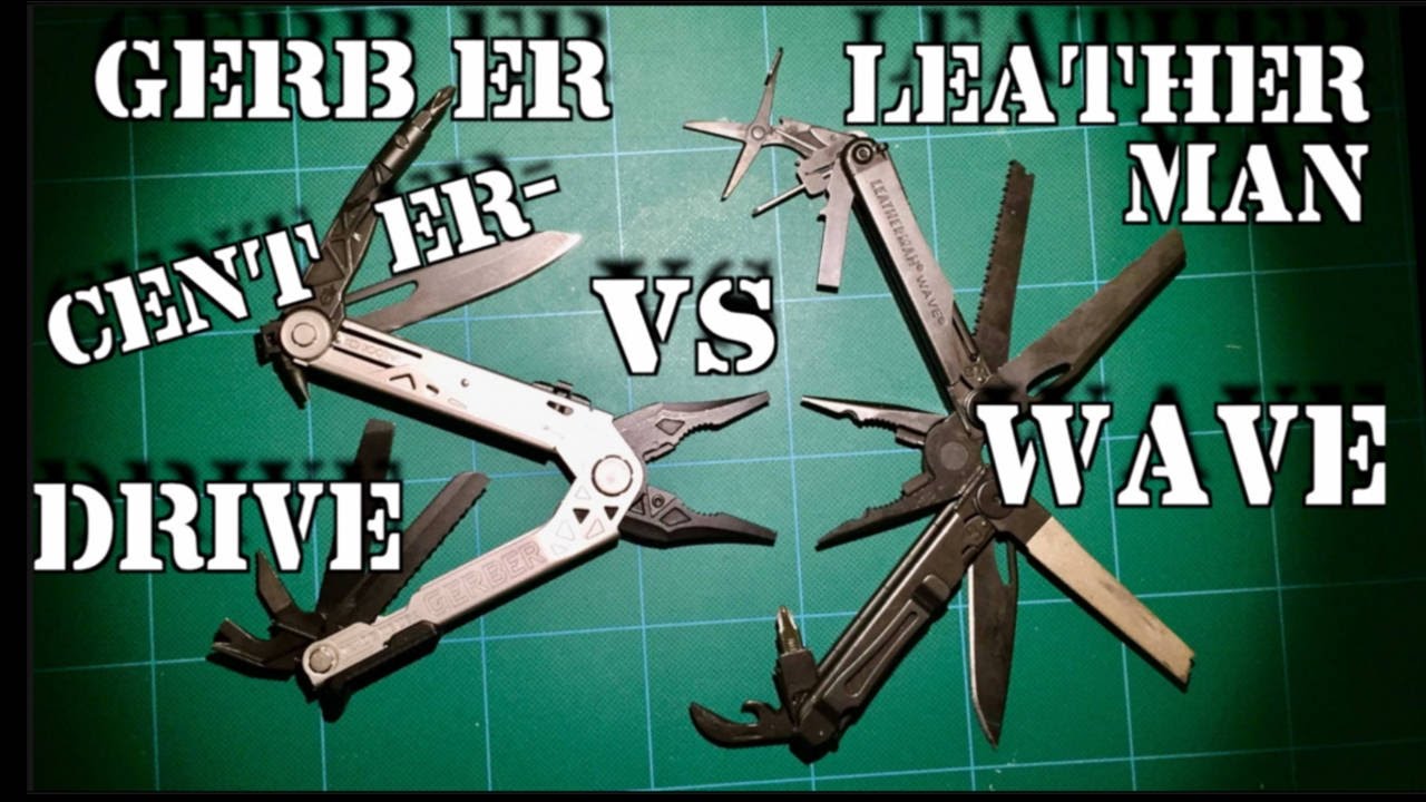 Gerber Center-Drive VS Leatherman Wave: Multi-tool Comparison Review