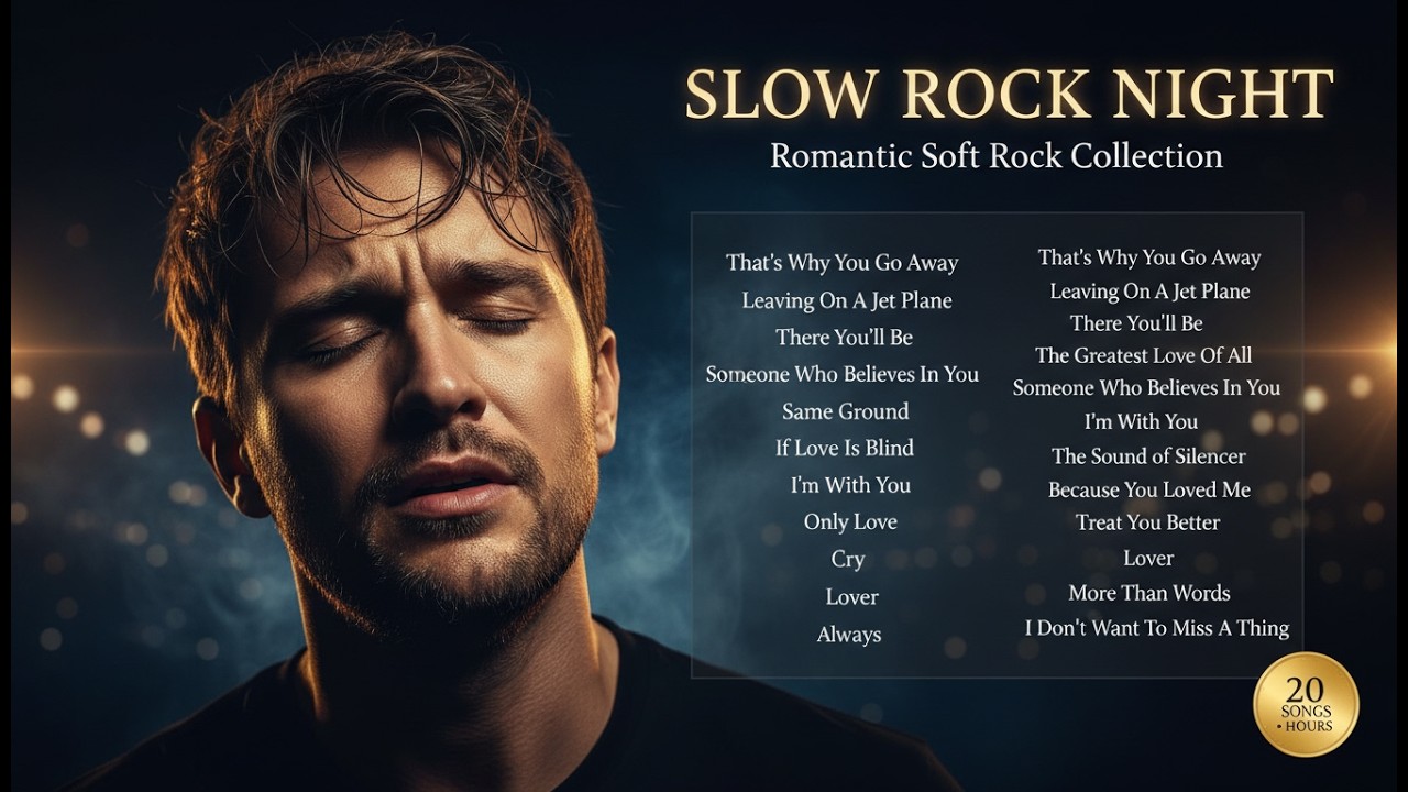 Slow Rock Songs You Feel, Not Just Hear | Deep Night Emotions