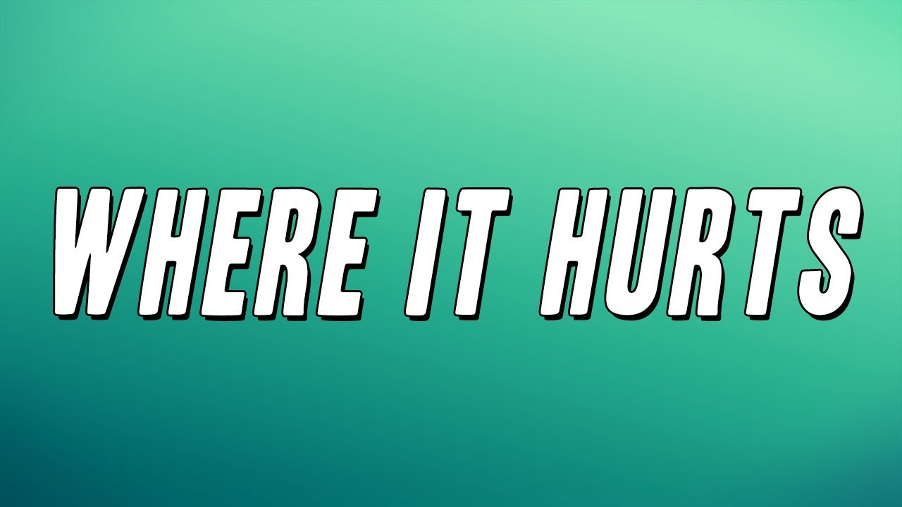 Tamar Braxton - Where It Hurts (Lyrics)
