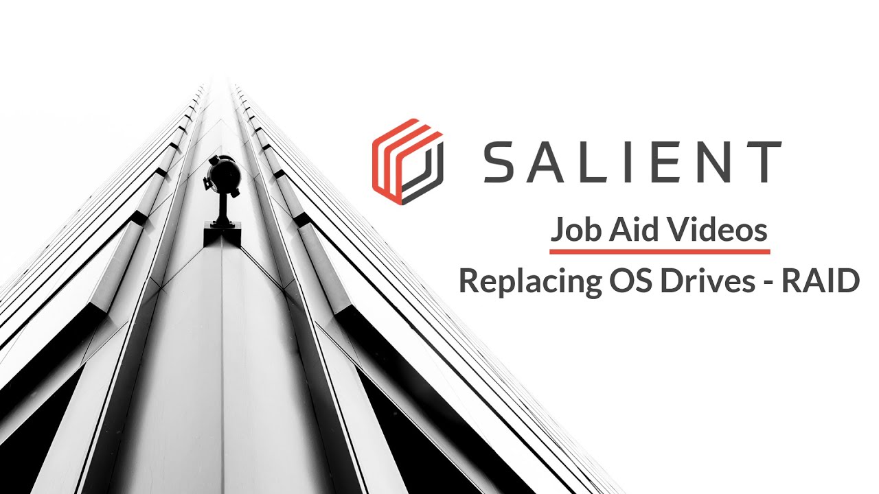 Replacing OS Drives - RAID