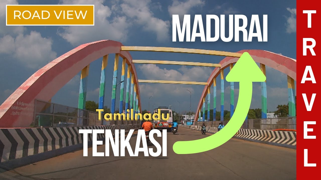 Drive from Tenkasi to Madurai | Tamil Nadu Highway Journey