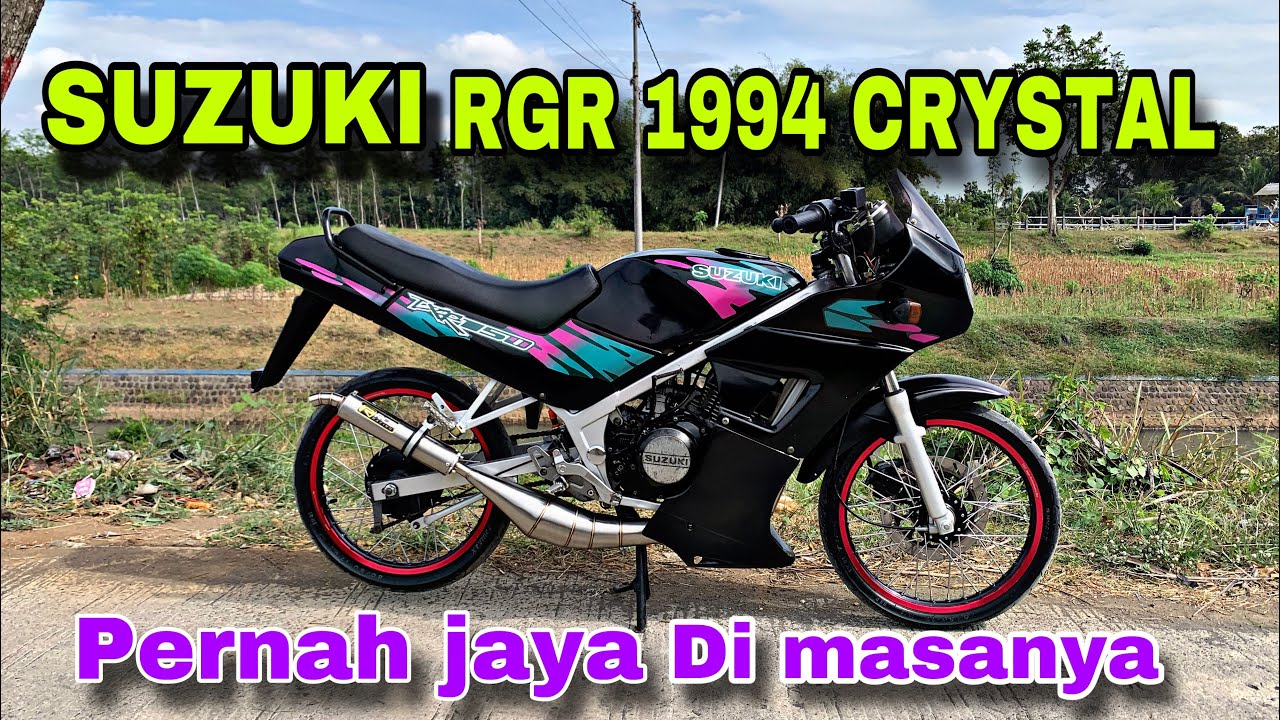 DAPET MOTOR LANGKA SUZUKI RGR 1994 CRYSTAL SURAT HIDUP(CEK VIDEO TERBARU✅✅)