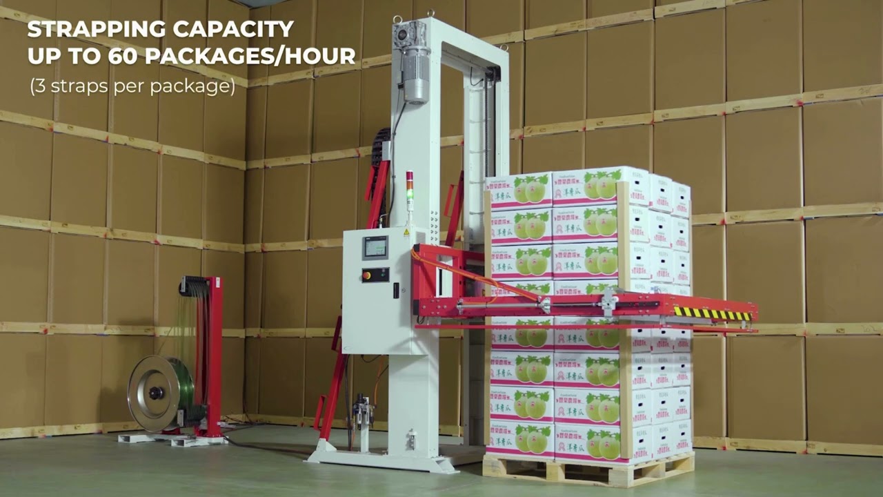 Fully Automatic Horizontal Pallet Strapping Machine Tenso&reg; # 60446