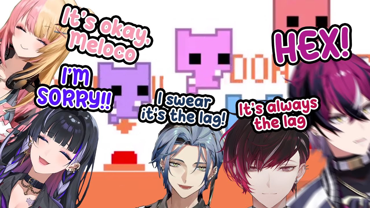 XSOLEIL Collab but Hex is the Middle Child | NIJISANJI EN Clips