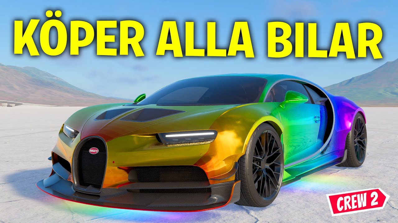THE CREW 2 - KÖPER ALLA BILAR I SPELET *$5 MILJONER SPENDING SPREE*