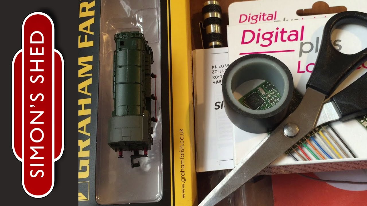 DCCing the n gauge Class 08 by Graham Farish