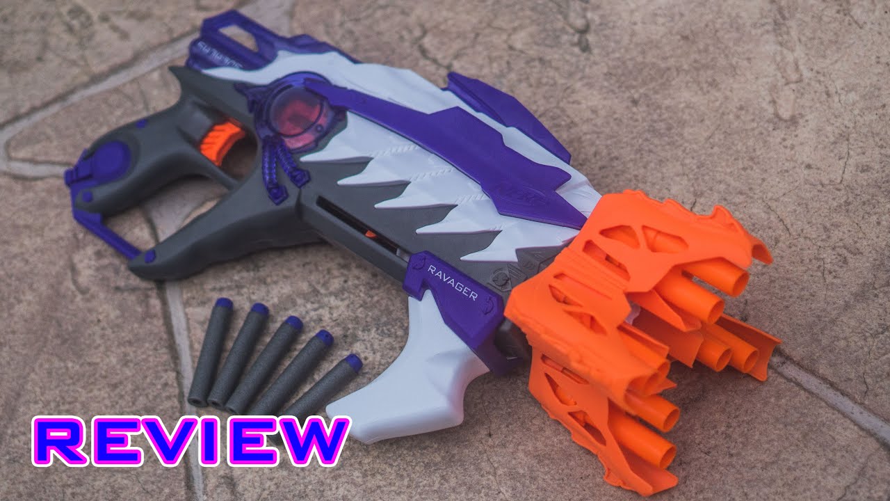 [REVIEW] Nerf Alien Menace Ravager Unboxing, Review, & Firing Test