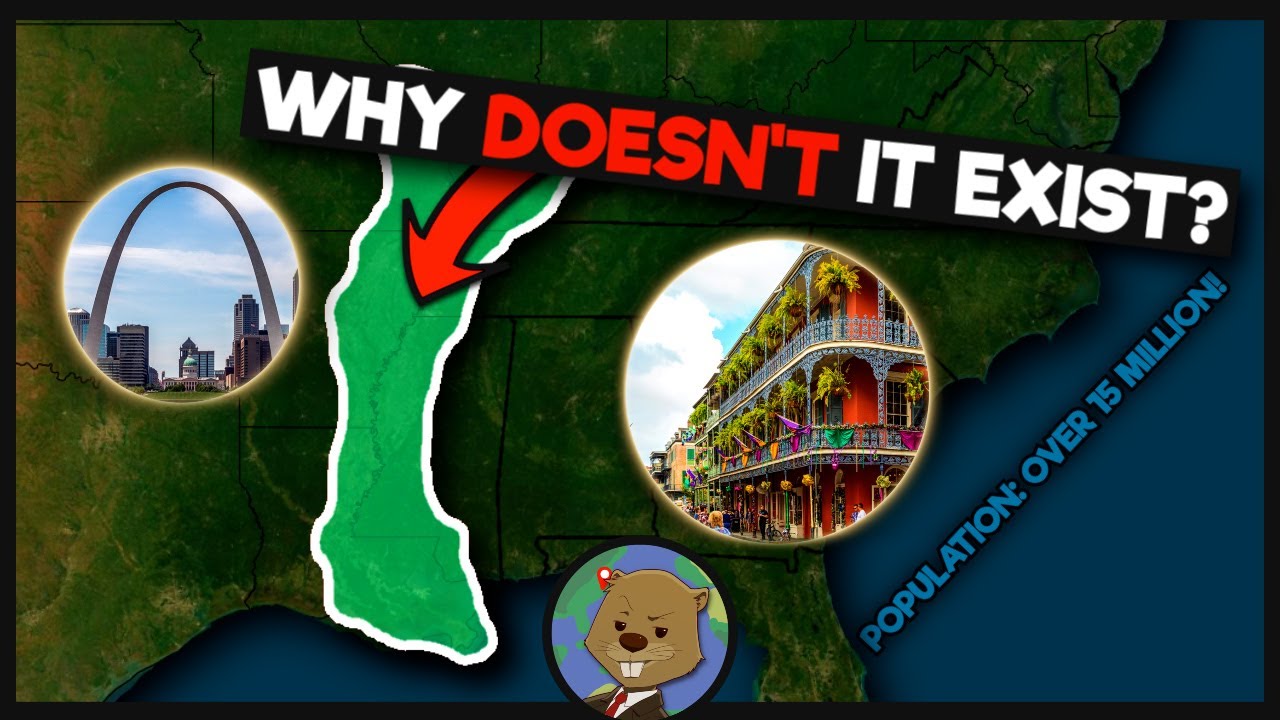 Mississippi River: The Megaregion That Never Was