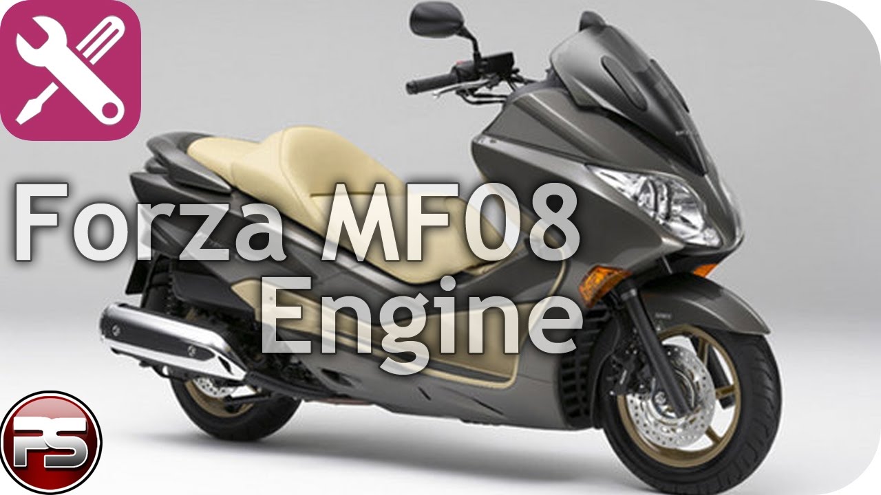 Honda Forza MF08: как устроен мотор