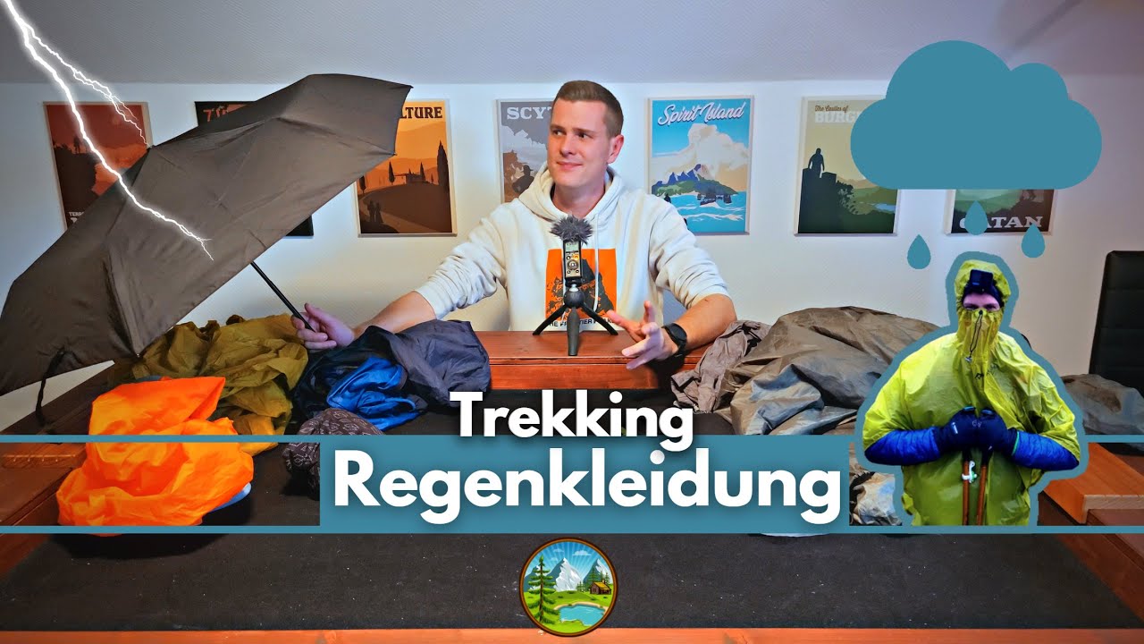 Trekking Regenkleidung: Ultraleicht & effektiv