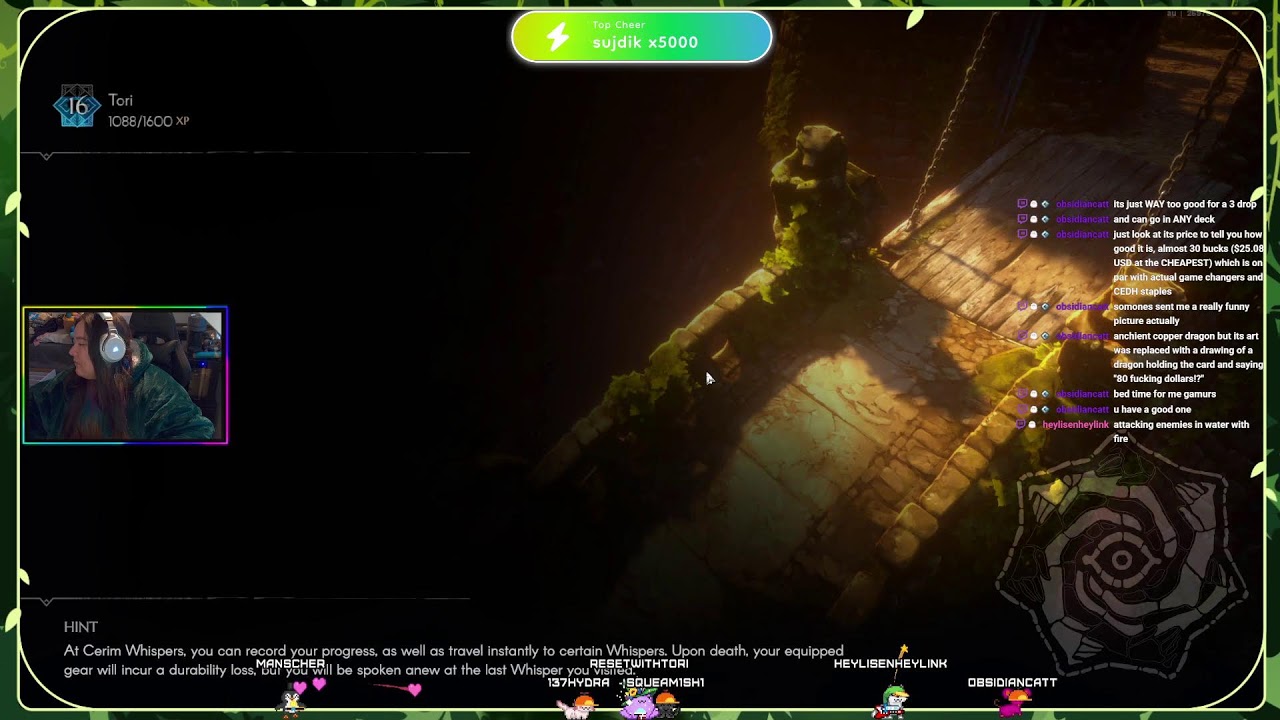 DA BOIS Not resting for any wickedness | Love to chat | !fish !cranegame