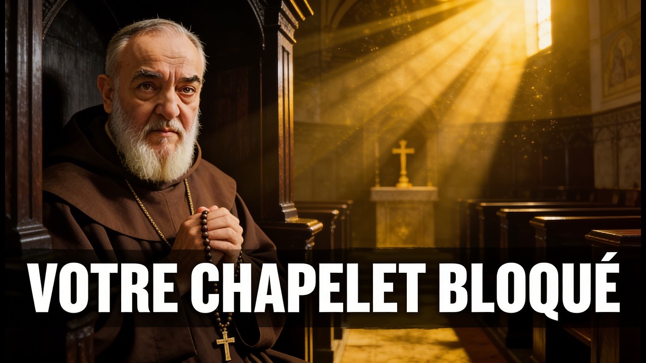 Votre CHAPELET à 15H Est BLOQUÉ Si Vous Ne Faites Pas CECI — Padre Pio Avertit