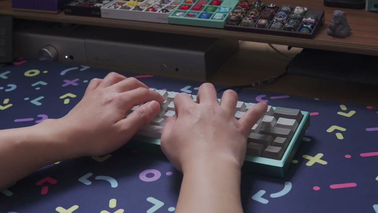 RAE Aurum with lubed Gateron Inks Typing Sounds