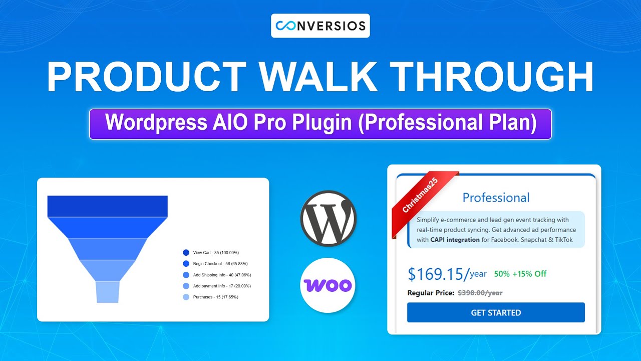 Conversios Professional Plan Walkthrough (WooCommerce GA4 + Ads Tracking + CAPI + Feeds + Reporting)