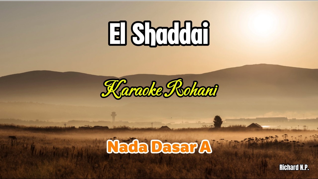 El Shaddai | Karaoke | Nada A