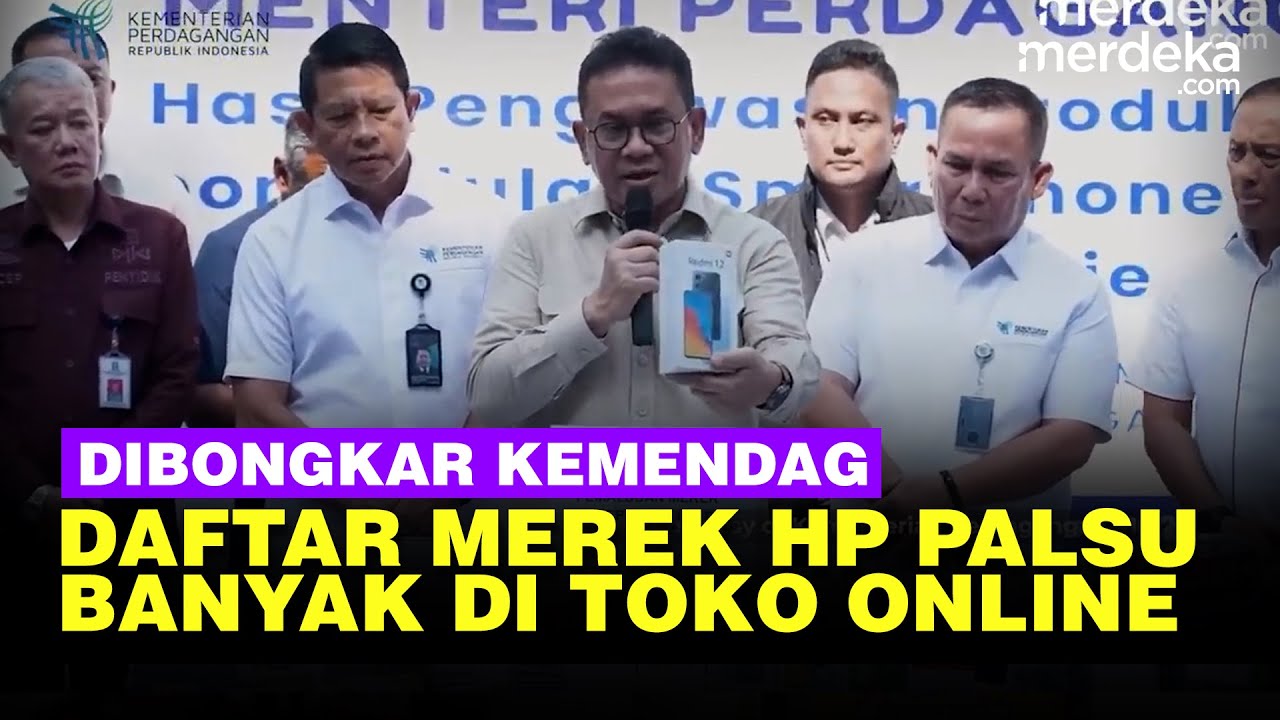 CATAT! Ini Daftar Merek HP Palsu & Rakitan Pabrik Ilegal, Hati-Hati Banyak di Toko Online