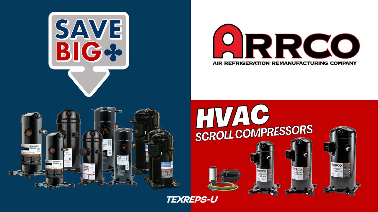 Maximize Efficiency with ARRCO Remanufactured Compressors | Sustainable HVAC Solutions
