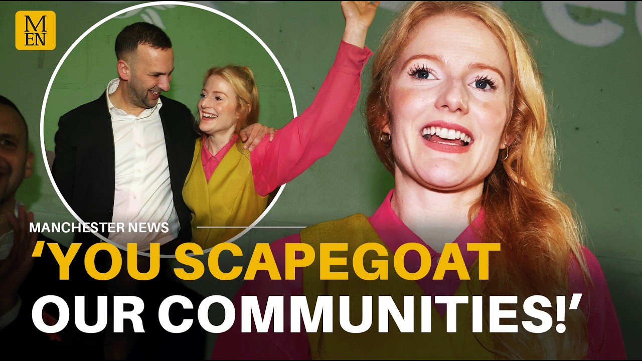 IN FULL: Hannah Spencer gives DEFIANT victory speech as she wins Gorton & Denton for the Greens