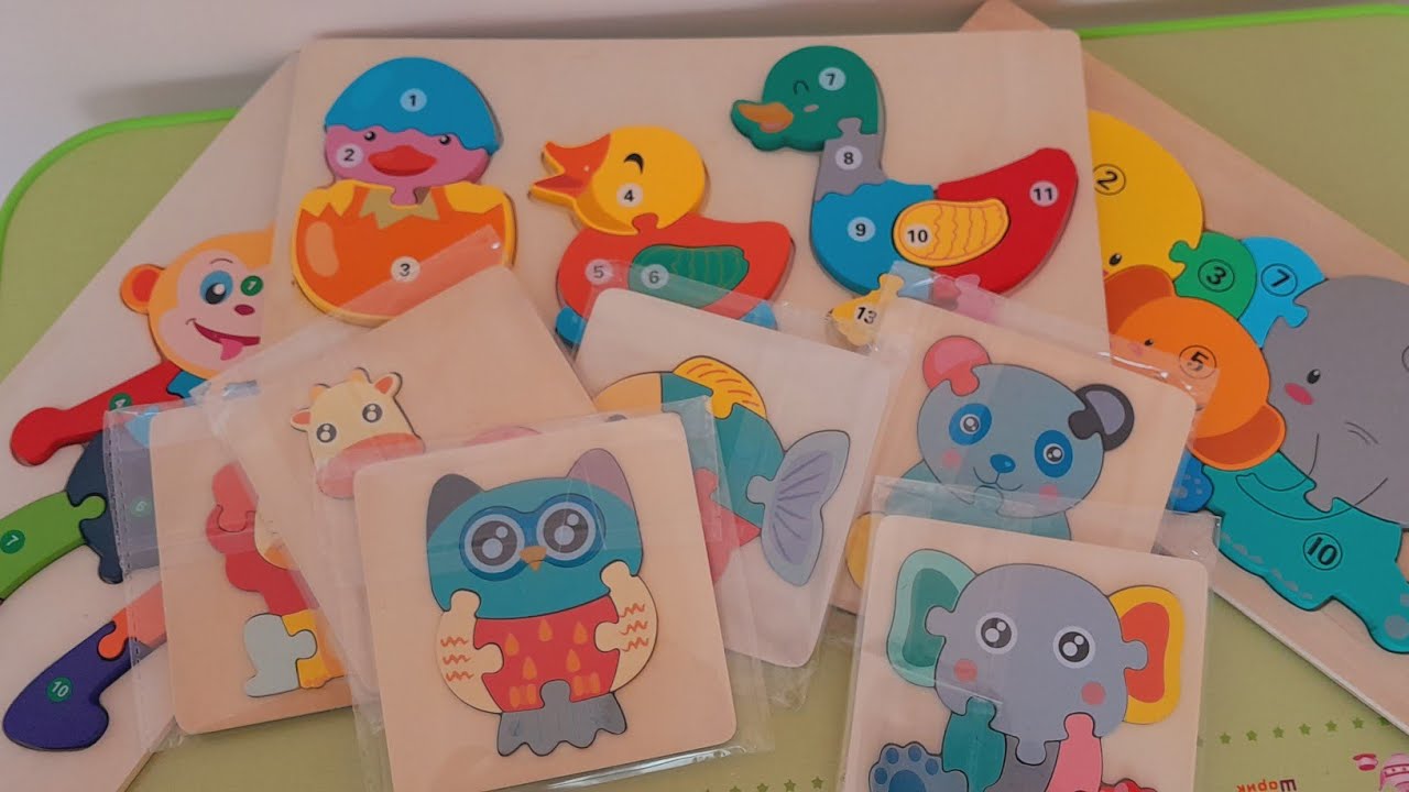 8:00 Minutes Satisfying With Unboxing Animal Puzzle Asmr Video| FA RI ASMR 