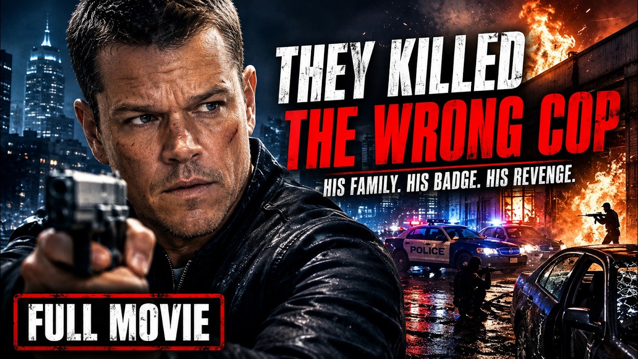 They Framed the Wrong Cop... Now Everyone Will Pay | Full Action Movie