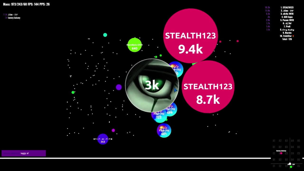 Agar.io | Duo vs Hexa de Vanator | UN VIDEO PARA LOS QUE QUERIAN AGARIO