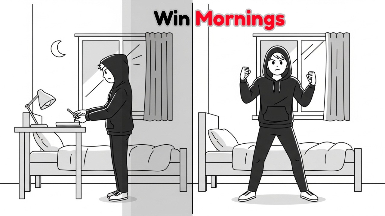 The Night Habit 🌜 That Finally Fixed My Terrible Mornings (Try This Tonight & Wake Up Different 🛌)