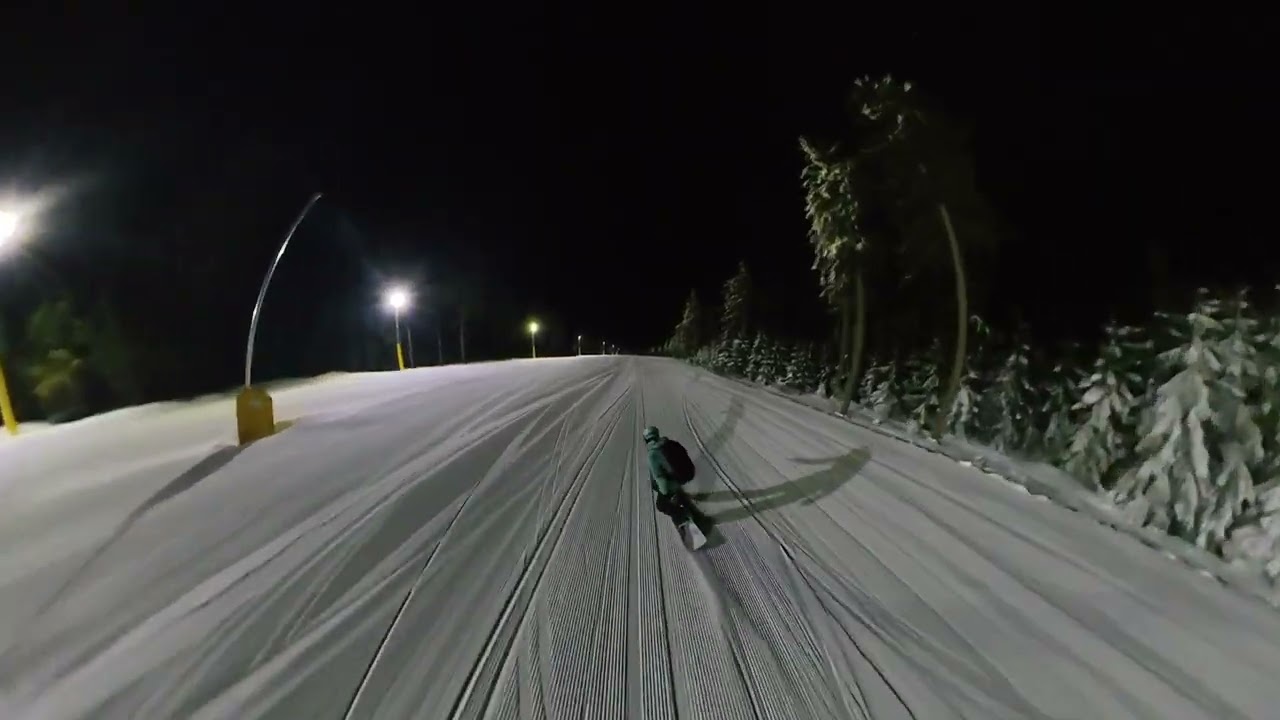 Skiareál Klínovec - Sjezdovka Dámská - Večerní lyžování