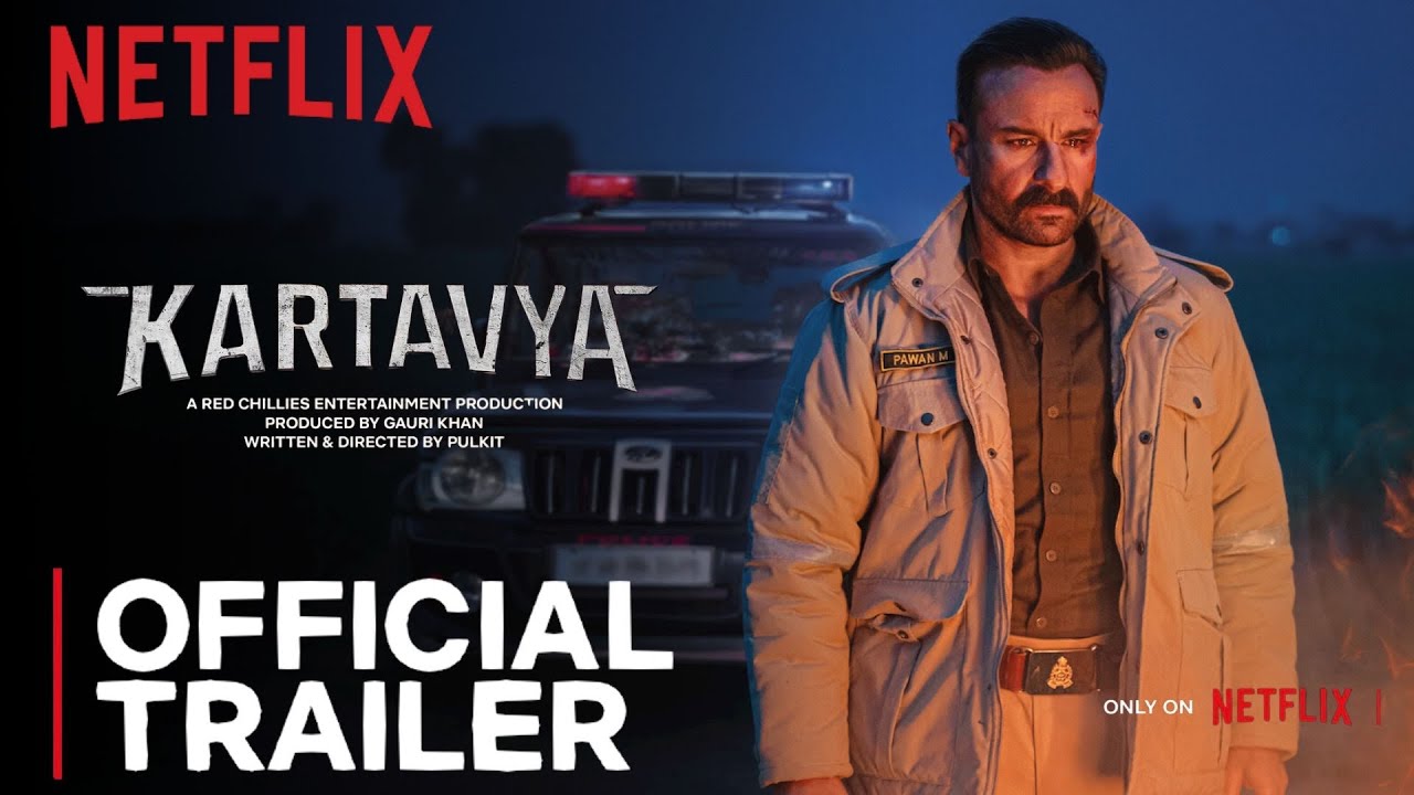 Kartavya Trailer 2026 | Saif Ali Khan, Rasika Duggal | Netflix | May 15
