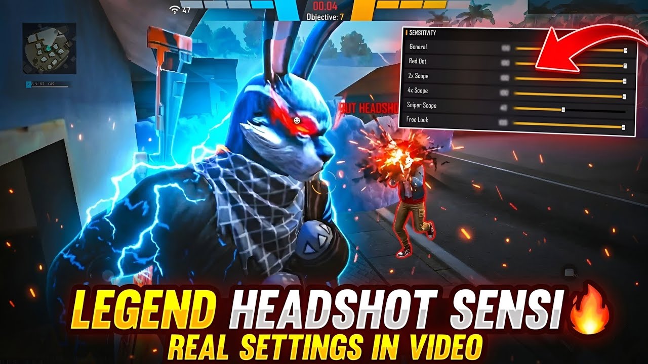Freestyle ⚙️🇧🇷 Sensi Test | Crazy headshots gameplay 🔥 | Real sensitivity revealed in video