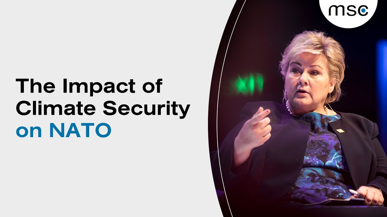 The Impact of Climate Security on the Alliance | Erna Solberg & Boris Ruge | NATO Engages in London