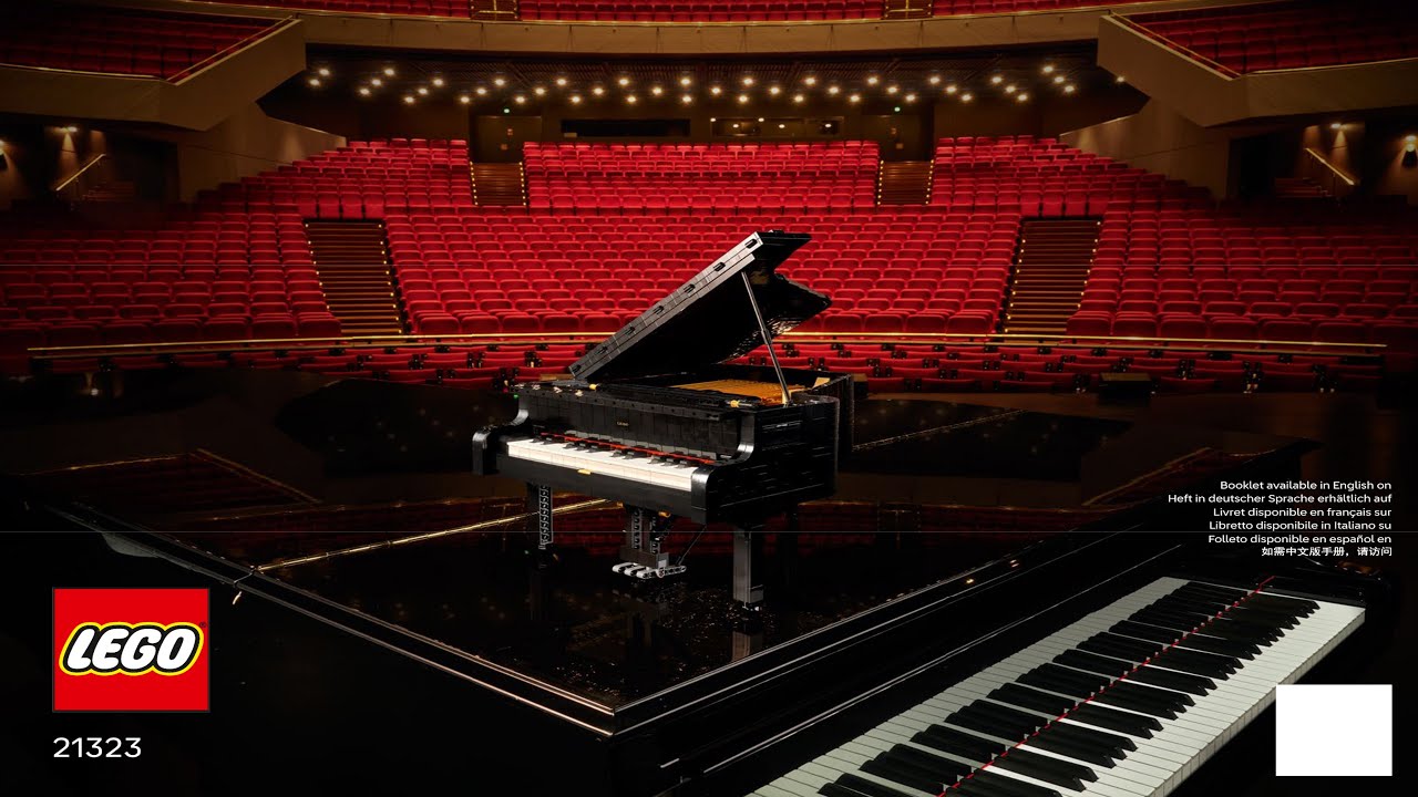 LEGO Instructions - Ideas - 21323 - Grand Piano