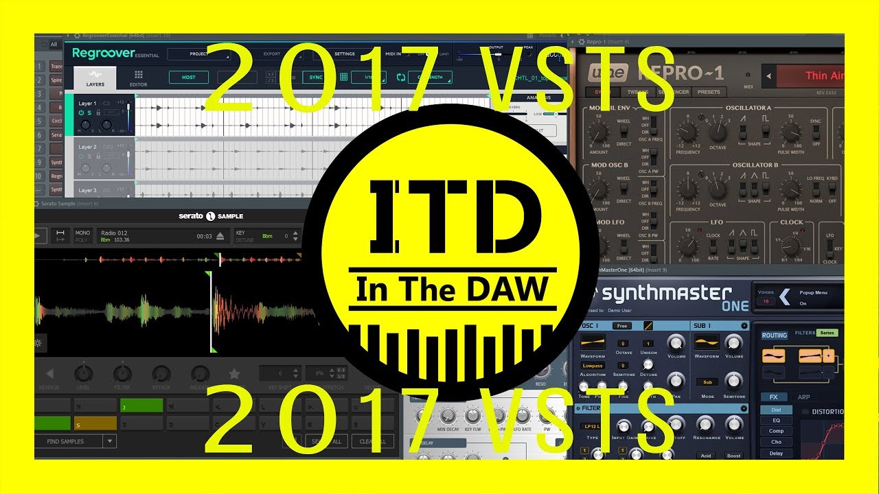 Top 10 VST Plugins 2017 - In The DAW - Music Production