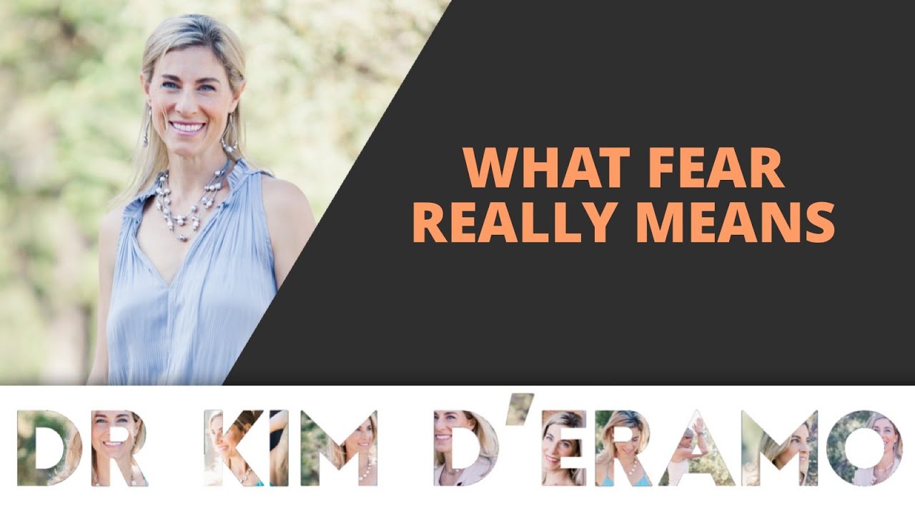 What FEAR Really Means