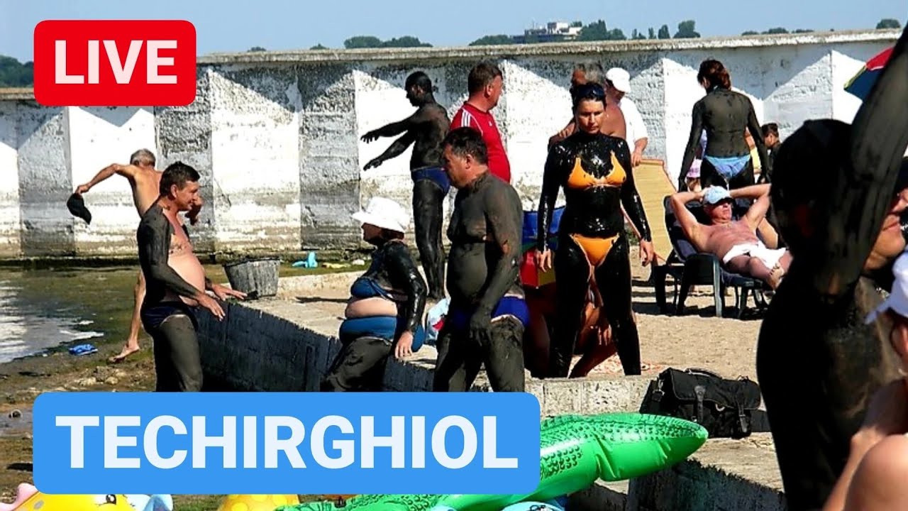 🔴 LIVE din TECHIRGHIOL - Băi, Nămol, Lac, Cazări, Stațiune?