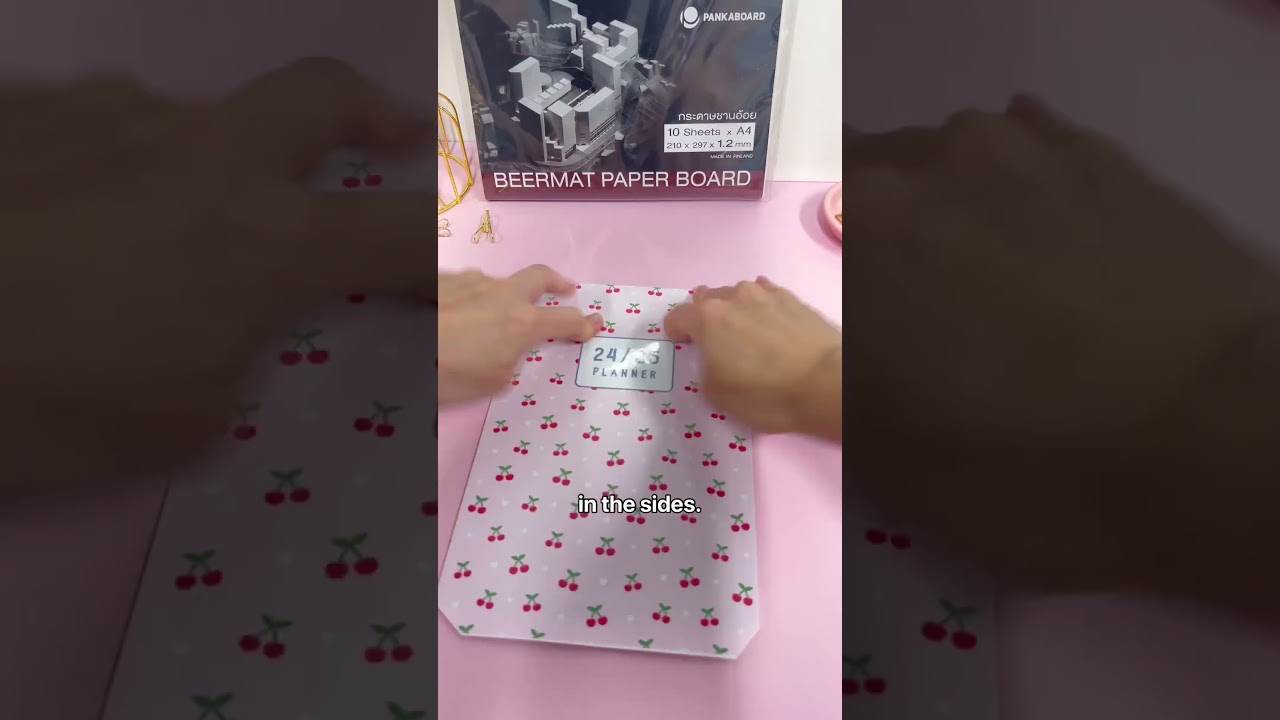 How to make hard covers for your planners ✨  #planifypro #PlannersDIY