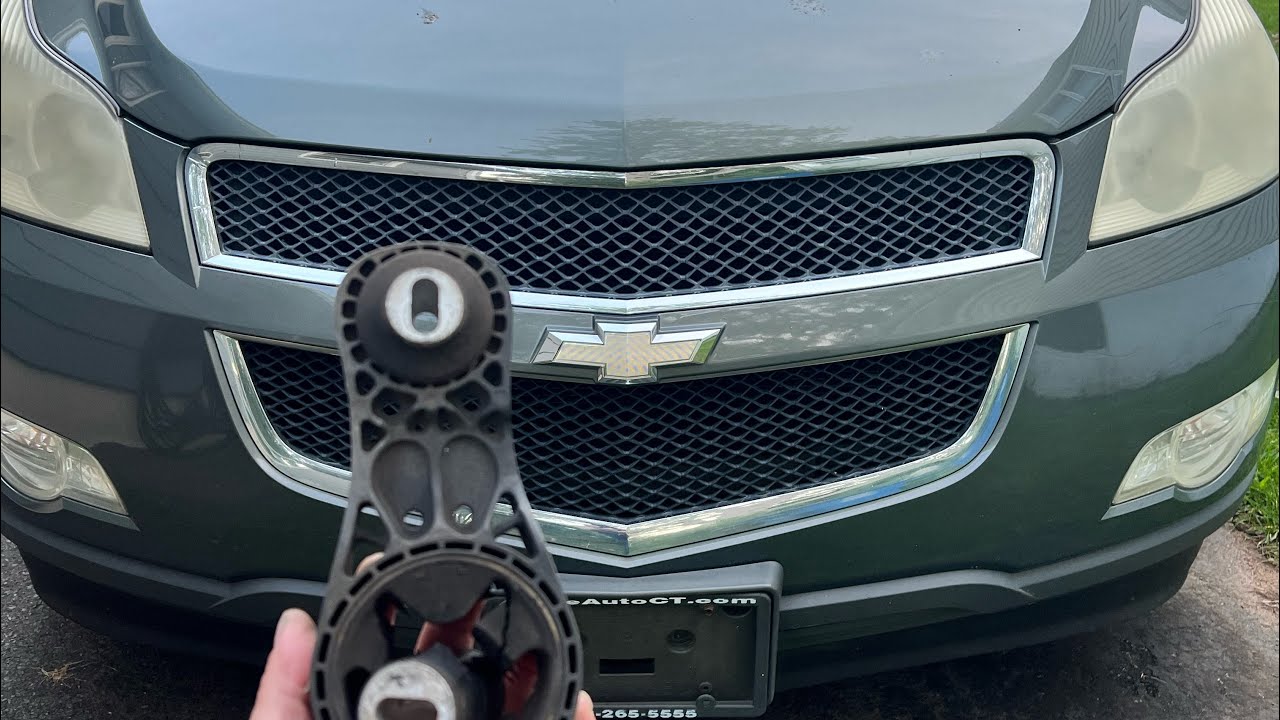 2011 Chevy traverse side engine mount replacement