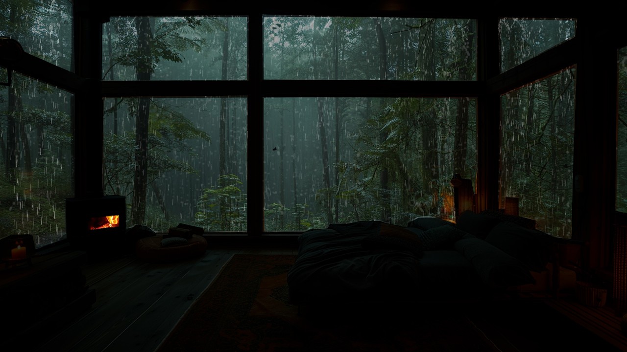Chuva Relaxante à Noite – Silencie a Mente e Descanse de Verdade