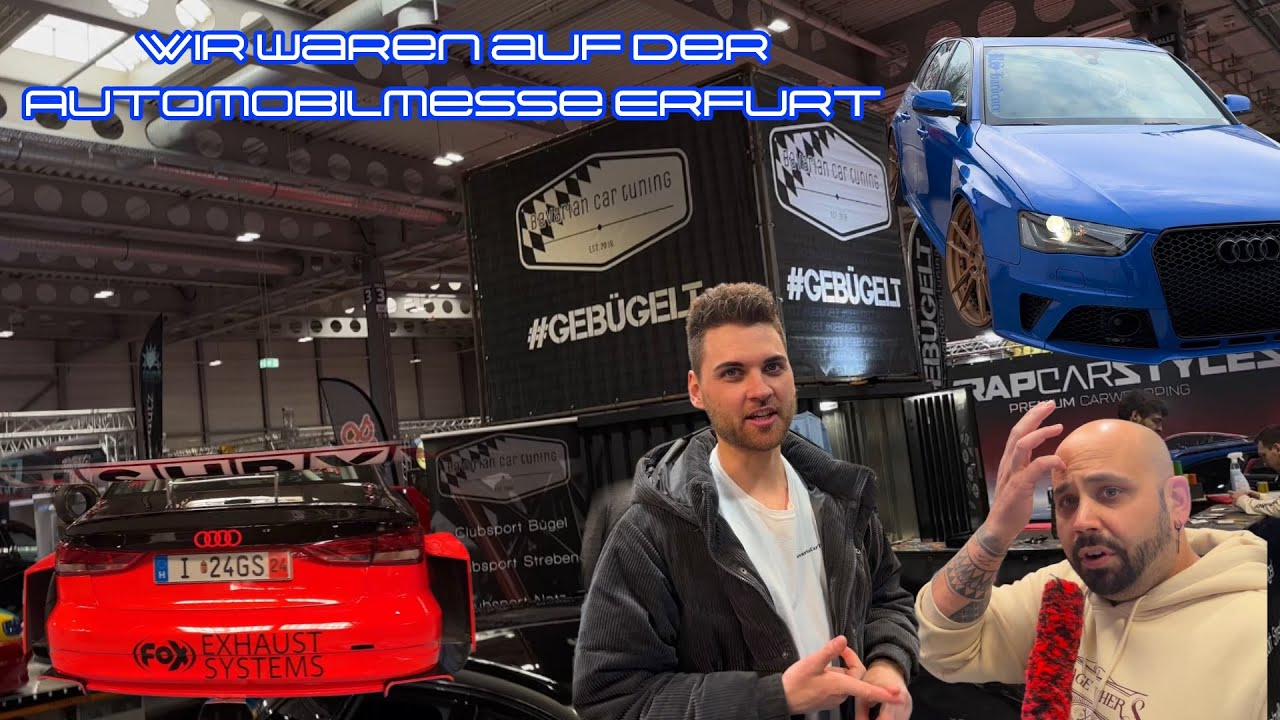 Wir sind auf der Automobil Messe Erfurt 2025! 🔥🚗