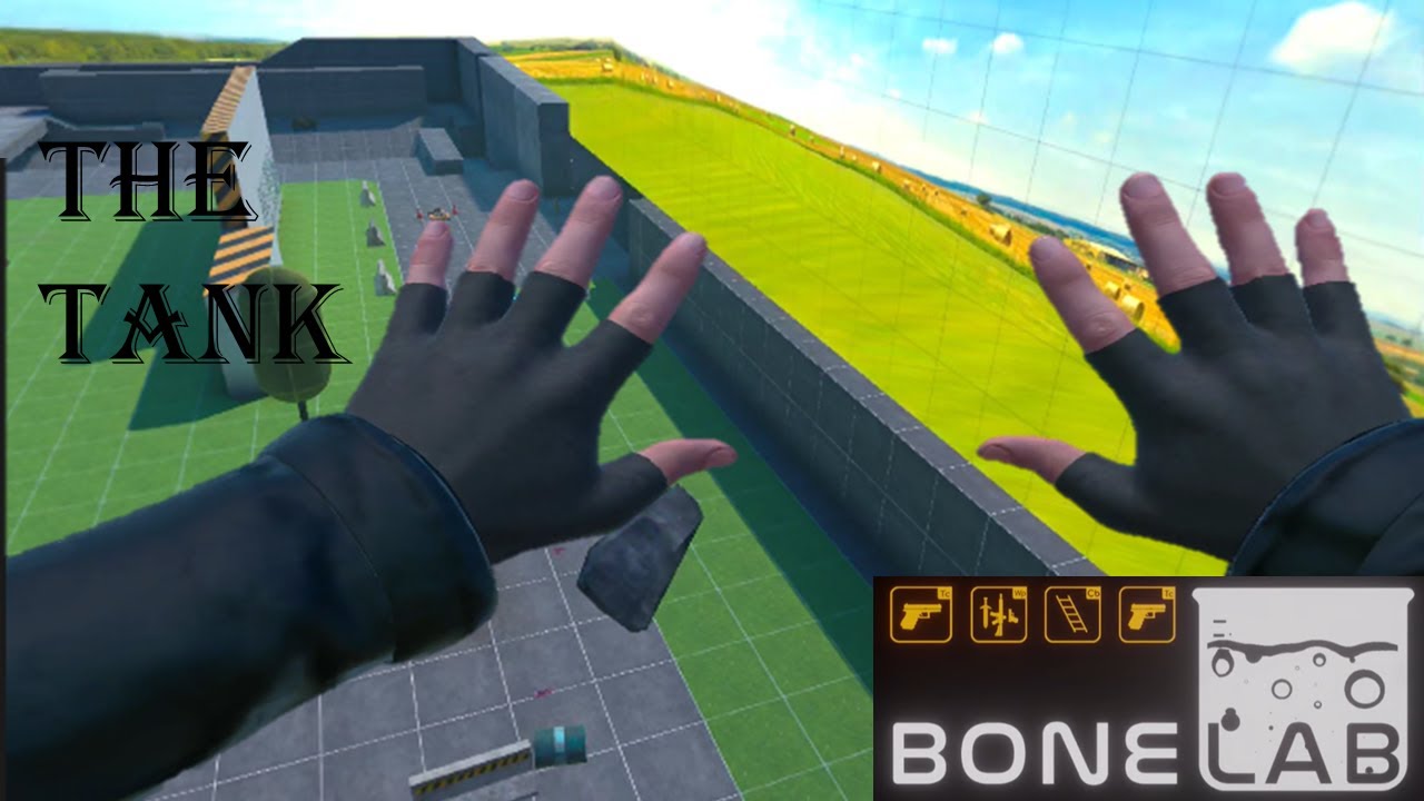 Trying to destroy the tank from left for dead (bone lab)
