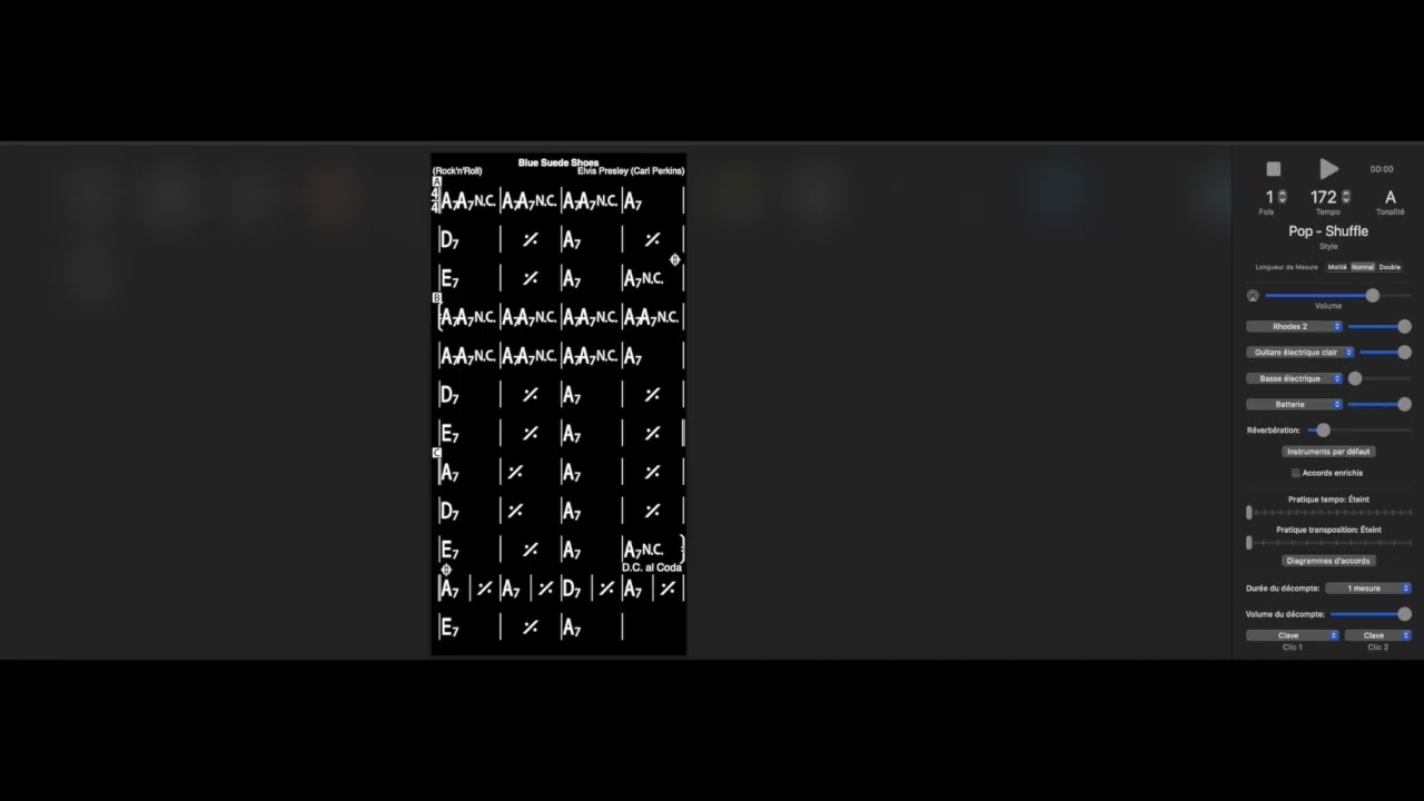 [IRealPro Bass] Blue Suede Shoes - Carl PERKINS
