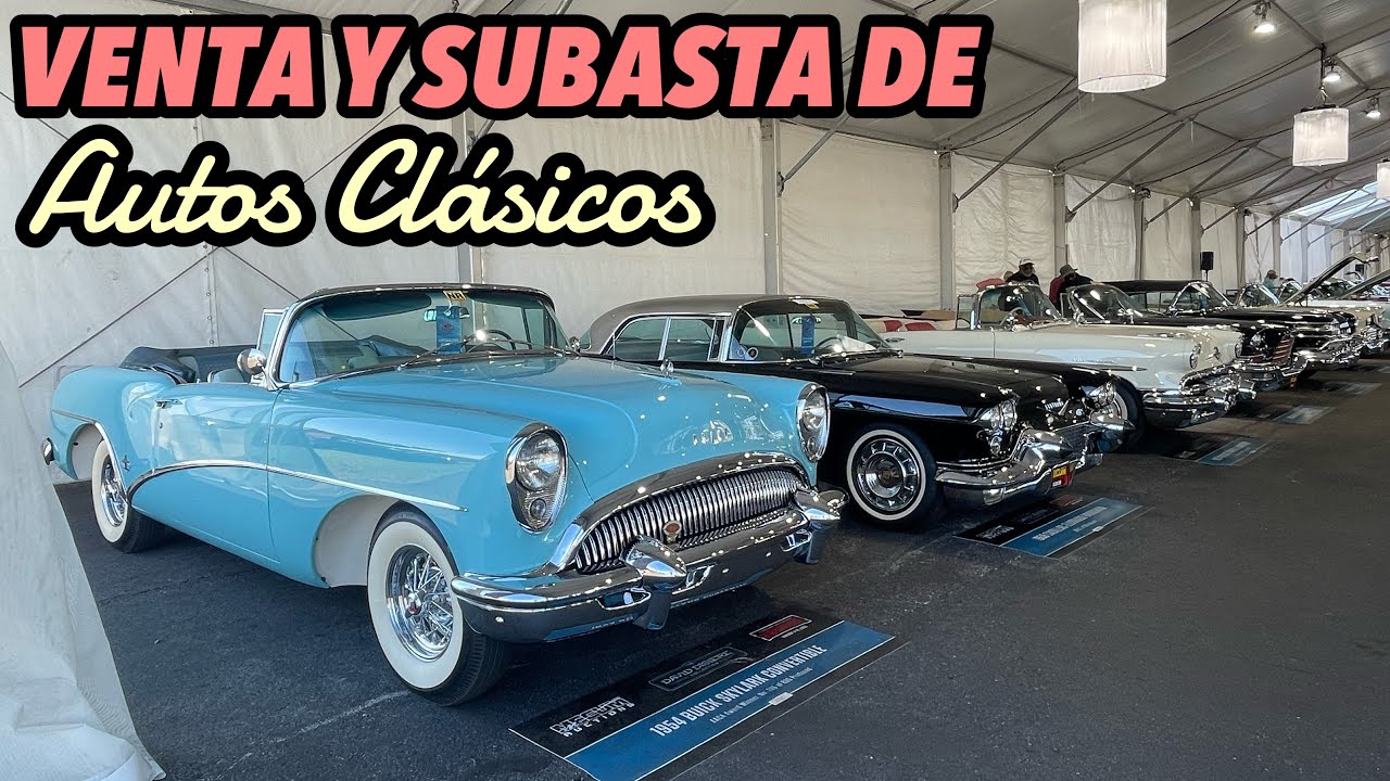 Así es la SUBASTA de carros clásicos MÁS GRANDE de Estados Unidos. Mecum Kissimmee 2023