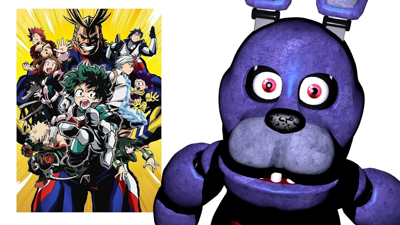Персонажи FNAF и их любимые аниме