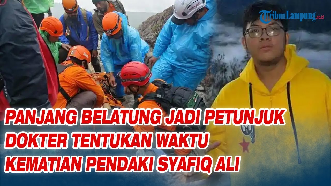 Panjang Belatung Jadi Petunjuk Dokter Tentukan Waktu Kematian Pendaki Syafiq Ali