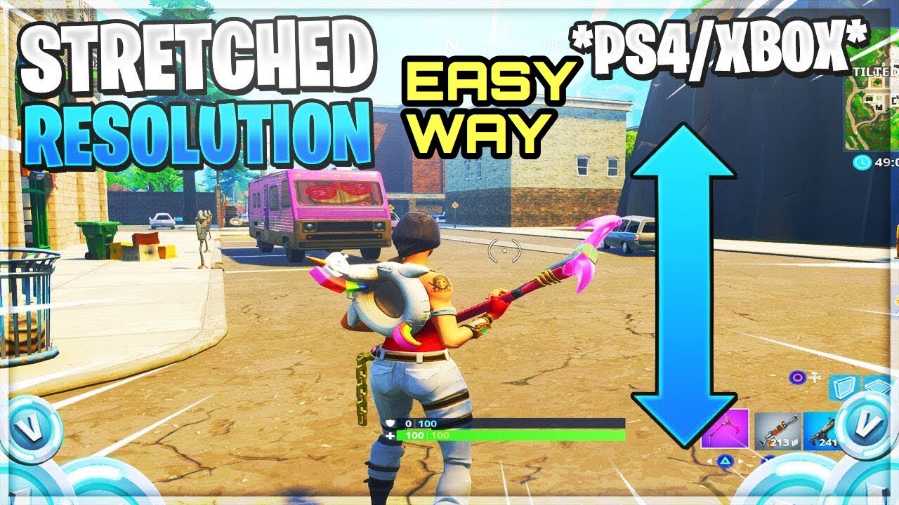 HOW TO GET STRETCHED REASOLUTION ON PS4 | EASY WAY