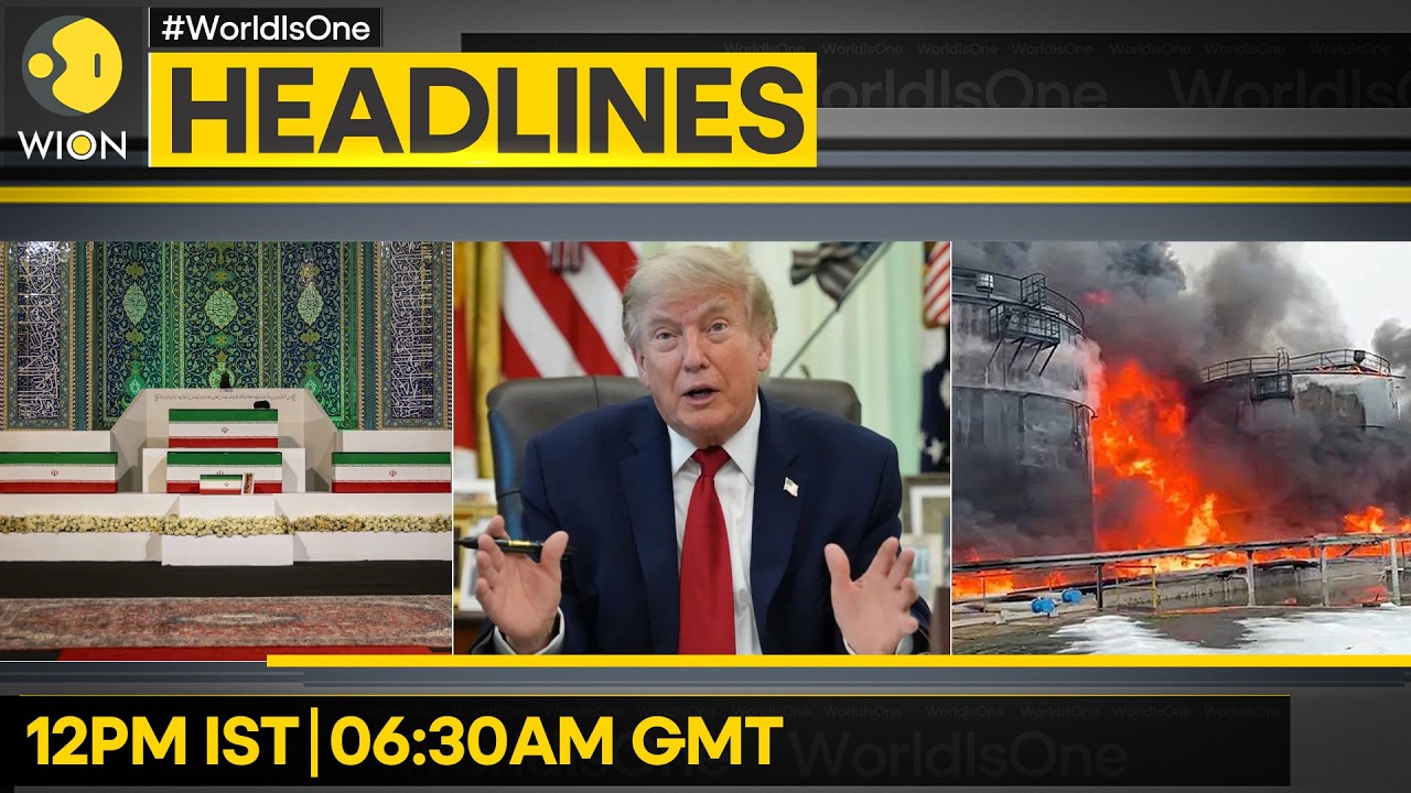 Trump: US Home of Freedom | Ukraine Hits Major Oil Terminal in Russia | WION HEADLINES
