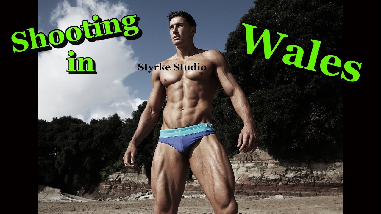 UK Fitness Model WBFF Pro Martin Behind the Scenes Styrke Studio